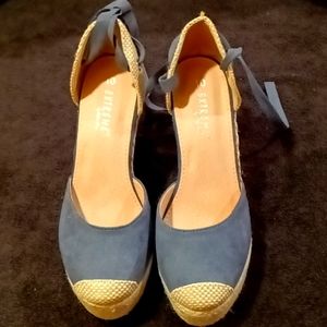 Blue Espadrilles